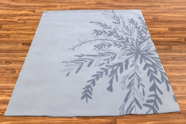 Hand Tufted Rug Leaves
