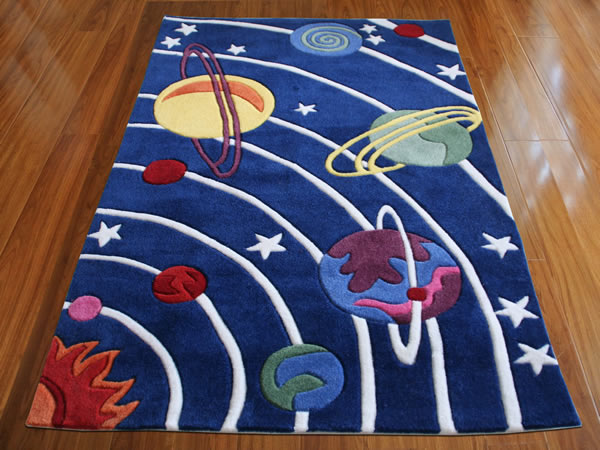 Hand Tufted Rug Planets