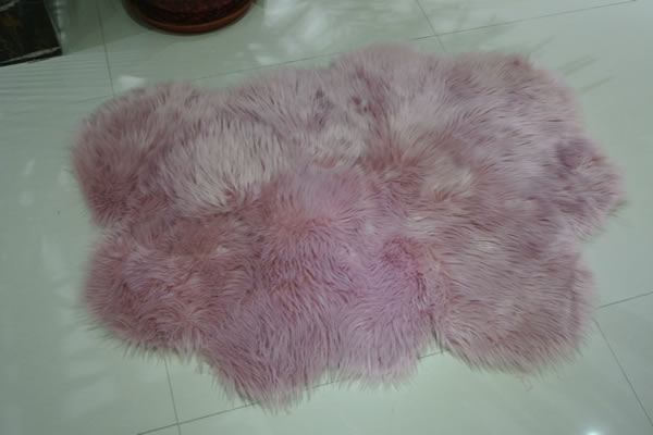 Faux Fur Rug Cloud Design 1200GSM