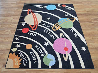 Nylon Print Rug Children Doormat