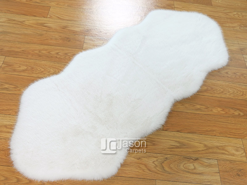 Soft ML Faux Fox Fur Rug