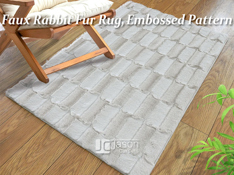 Soft Faux Rabbit Fur Rug China supplier
