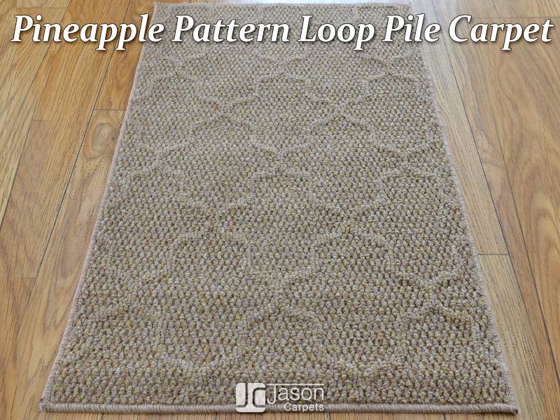 Pineapple Pattern Loop Pile Carpet 2